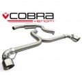 VW37 Cobra Sport Volkswagen VW Golf GTI MK6 (5K) 2009-12 Cat Back System - Venom Range